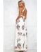 Heart To Heart Maxi Dress White